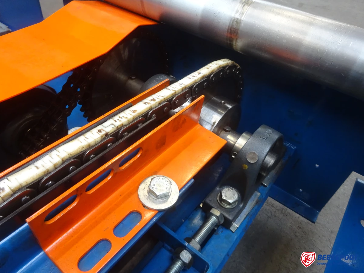 Aangedreven rollenbaan